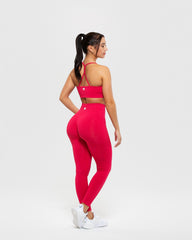 Define Seamless Racer Back Bra | Viva Magenta