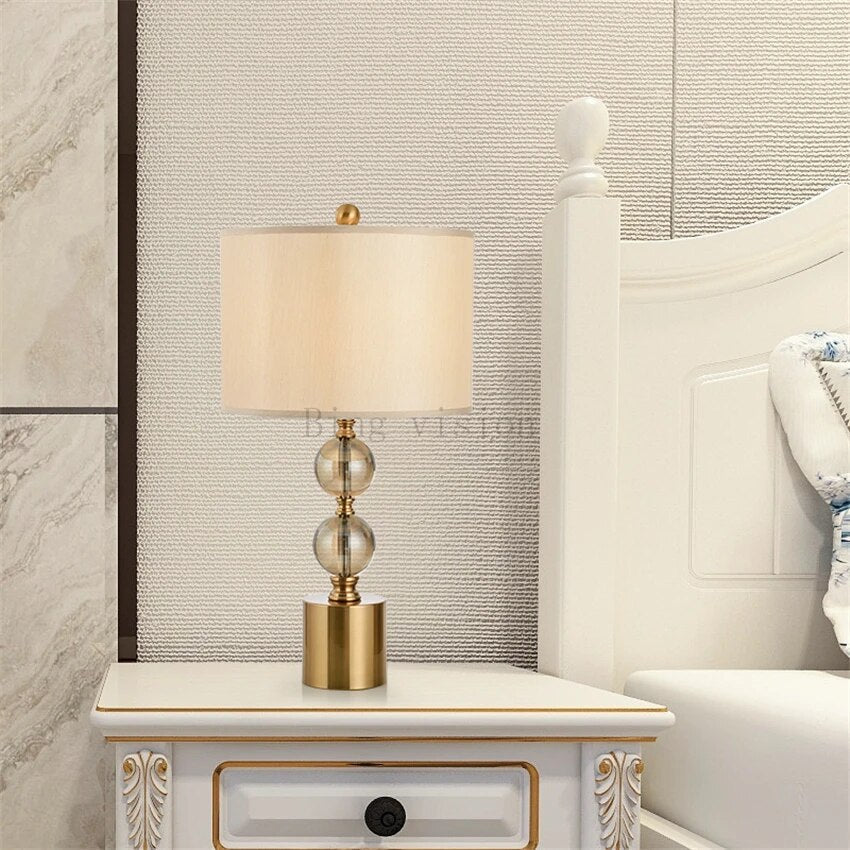 American style lion table lamp