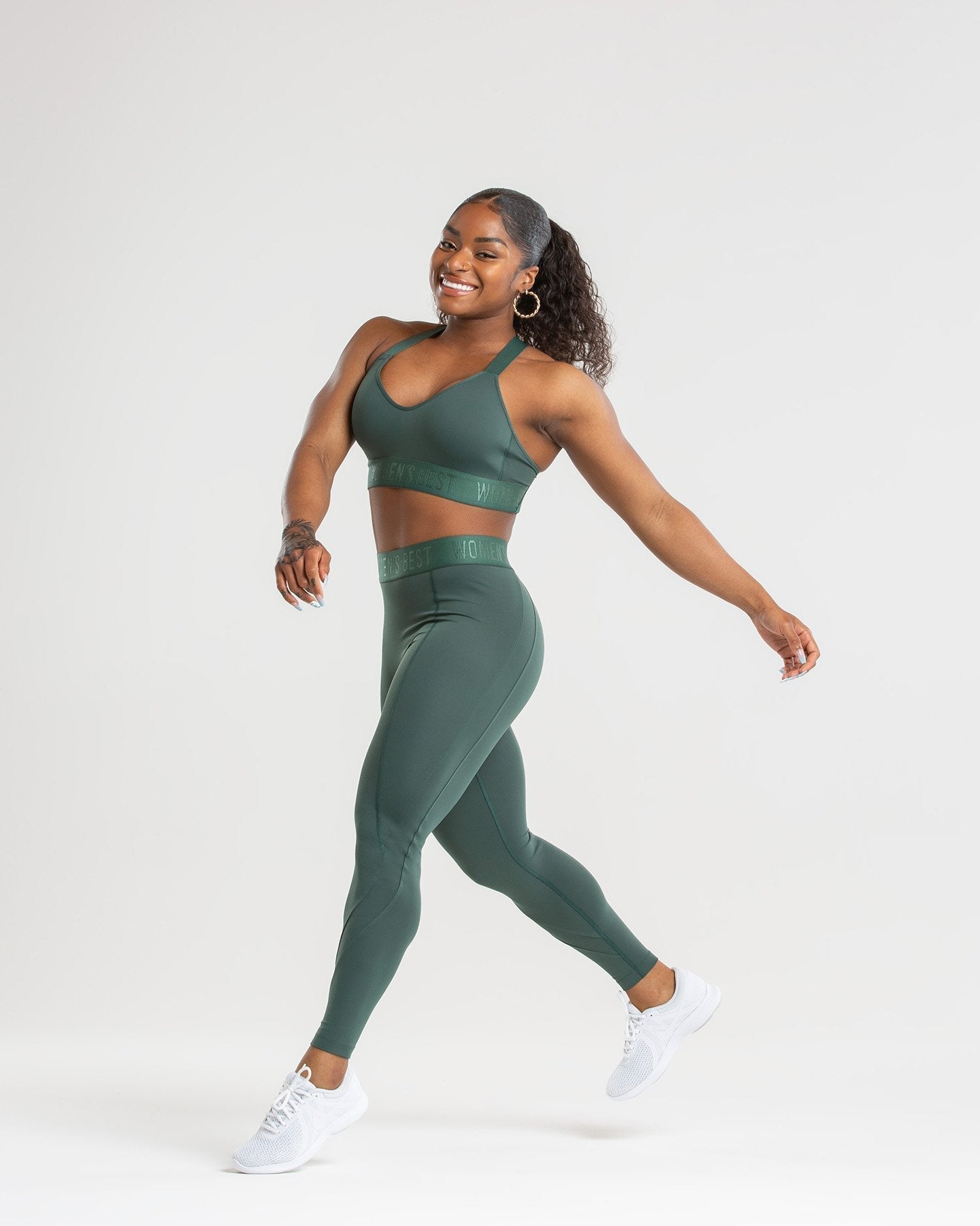 Hold Leggings | Jungle Green