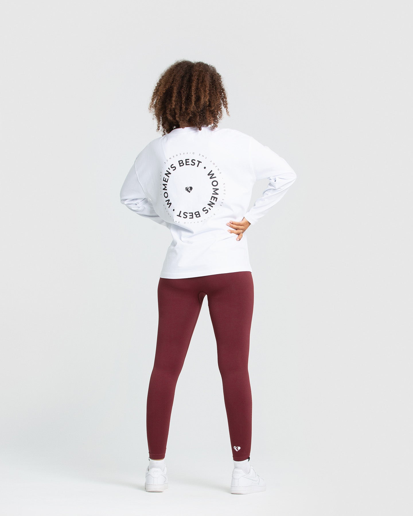 Comfort Oversized Long Sleeve T-Shirt | White