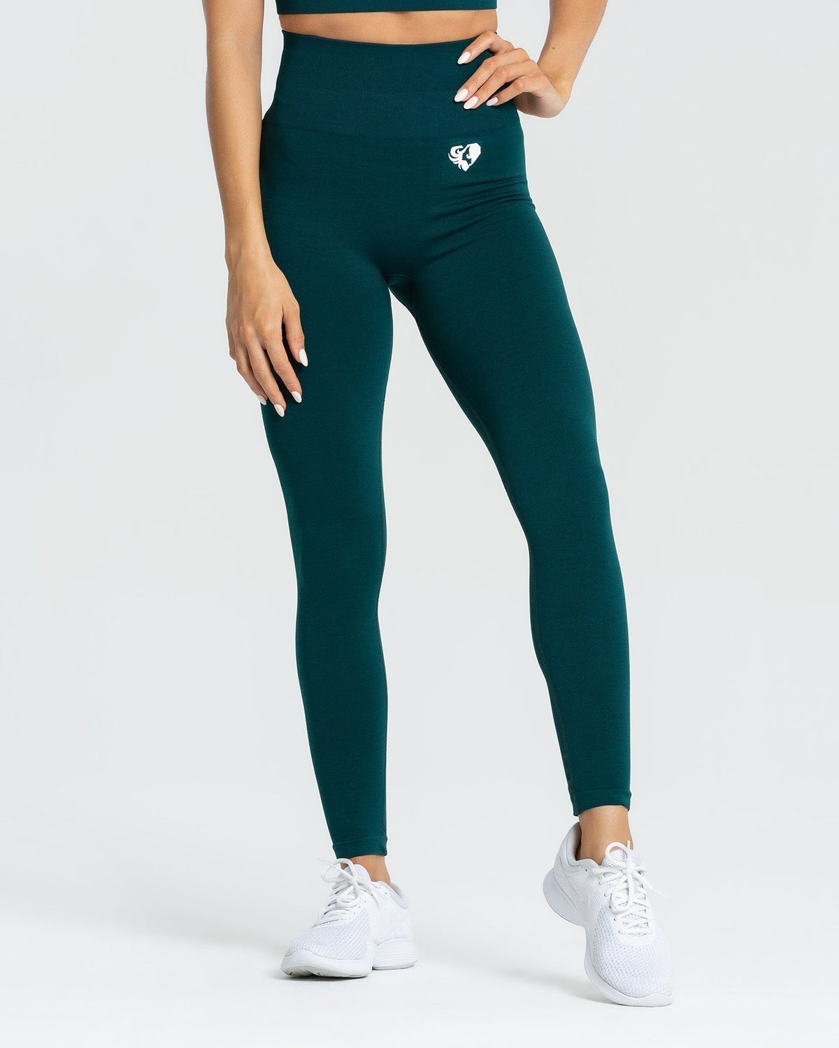 Move Seamless Leggings | Smaragd Green Solid