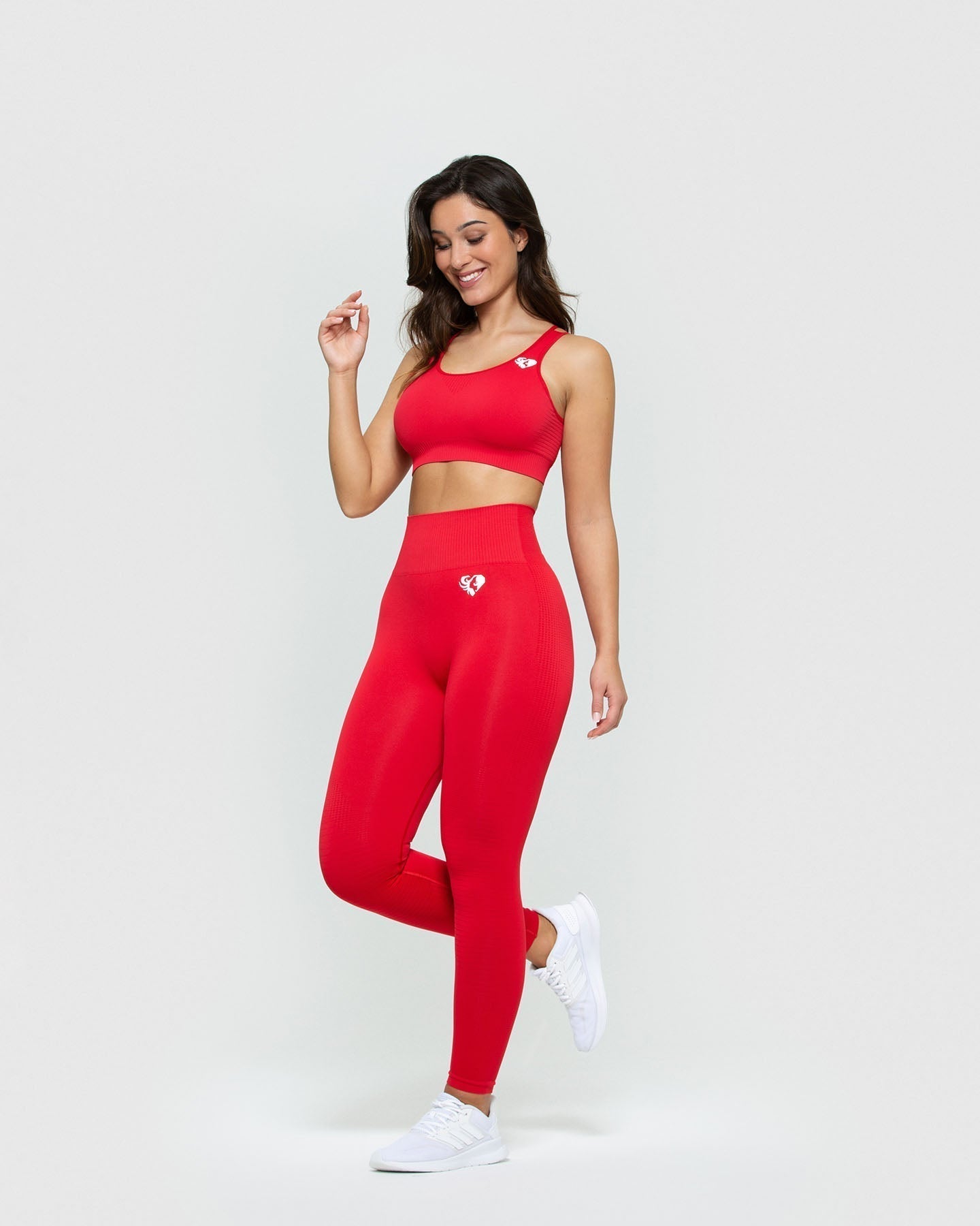 Power Seamless Leggings | Red