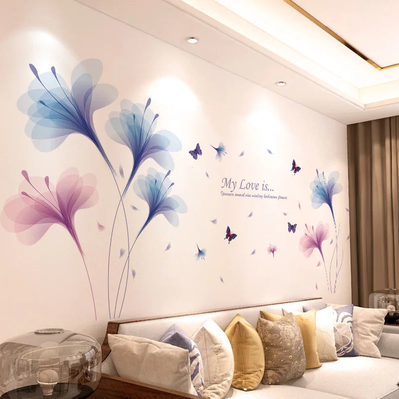 3D Bedroom Warm Wall Stickers