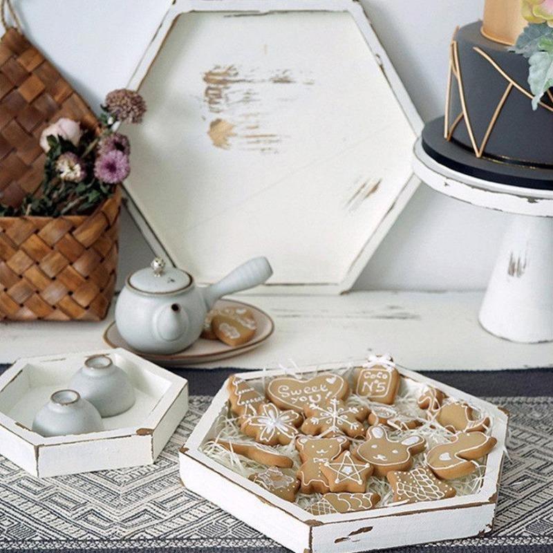 Farmhouse Wooden Tray Collection