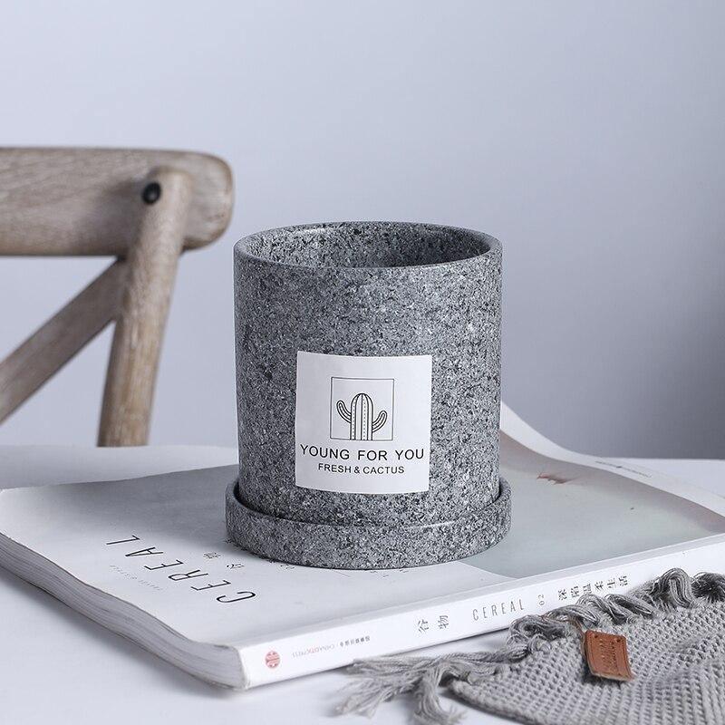 Hudson Vase Flowerpot Collection Grey / S | Sage & Sill