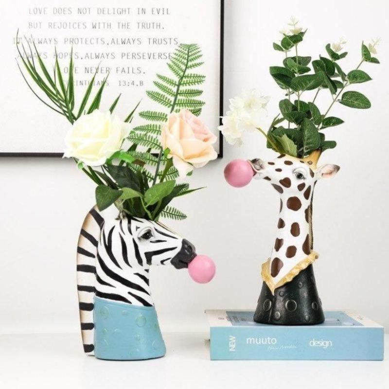 Bubblegum Animal Vase