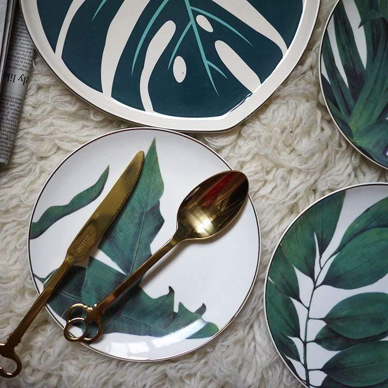 Jungle Ceramic Plates