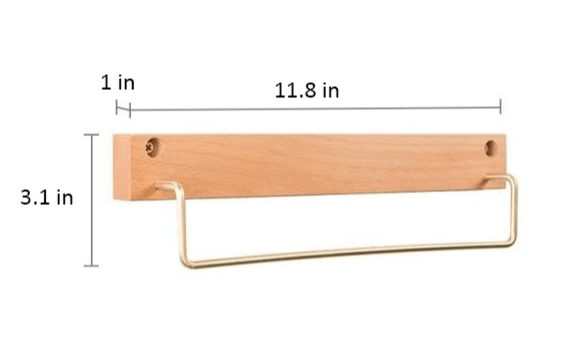 Beechwood Towel Rack