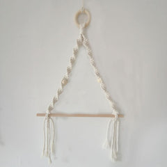 Macrame Paper Towel Holder