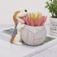 Sporty Dog Succulent Planter Hound | Sage & Sill