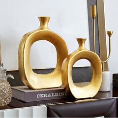 Sophia Gold Hollow Vases