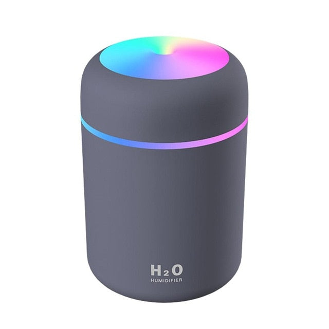 Portable 300ml Electric Air Humidifier Aroma Oil Diffuser