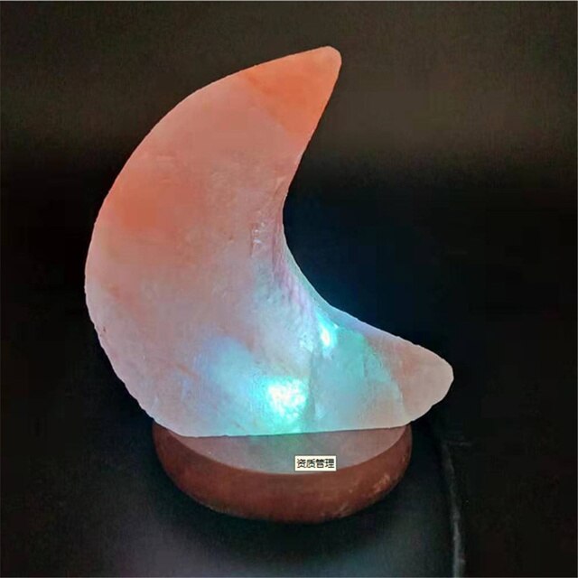 Natural Himalayan Crystal Salt LED 7 Color Changing USB