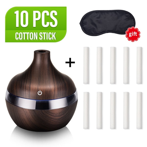 Ultrasonic Wood Grain Humidifier