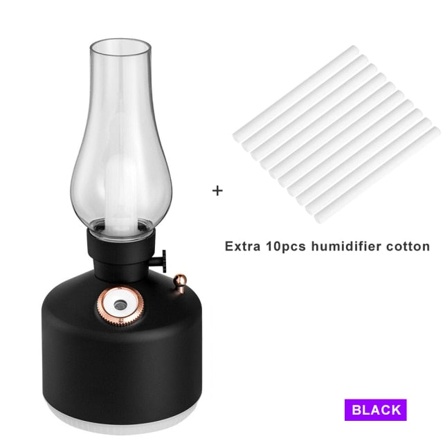 Retro Lamp Air Humidifier Wireless