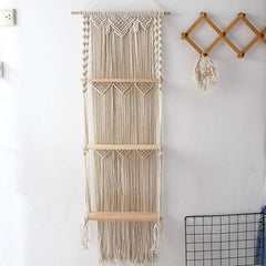 3-Tier Macrame Hanging Shelves